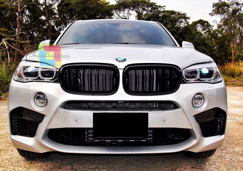 BMW X5 F15 X6 F16 2014+ CALANDRA DOPPIA STRISCIA LOOK M - GRIGLIE ANTERIORI - AUTOELEGANCERICAMBI