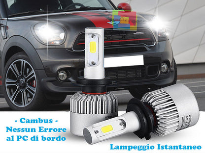 MINI PACEMAN R61 2012+ INSTANT CREE LED HIGH BEAM LOW BEAM LAMPS ---