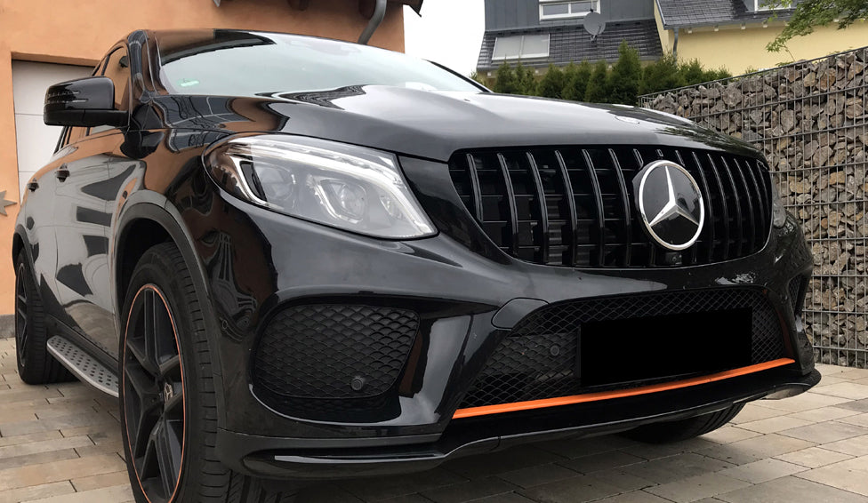 MERCEDES GLE COUPE C292 2015-2019 GRIGLIA ANTERIORE AMG NERA GT-R PROFILI