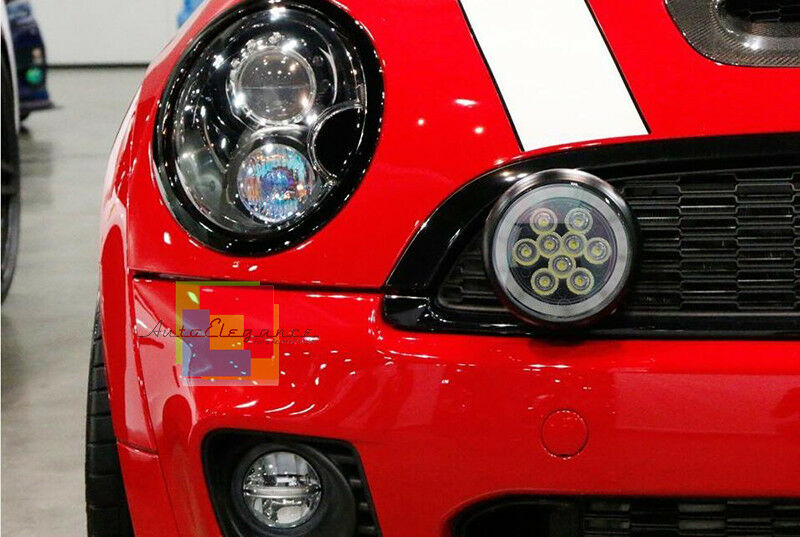 COPPIA FARI SUPPLEMENTARI MINI COOPER R58 DIURNE LED - ANGEL EYES AUTOELEGANCERICAMBI