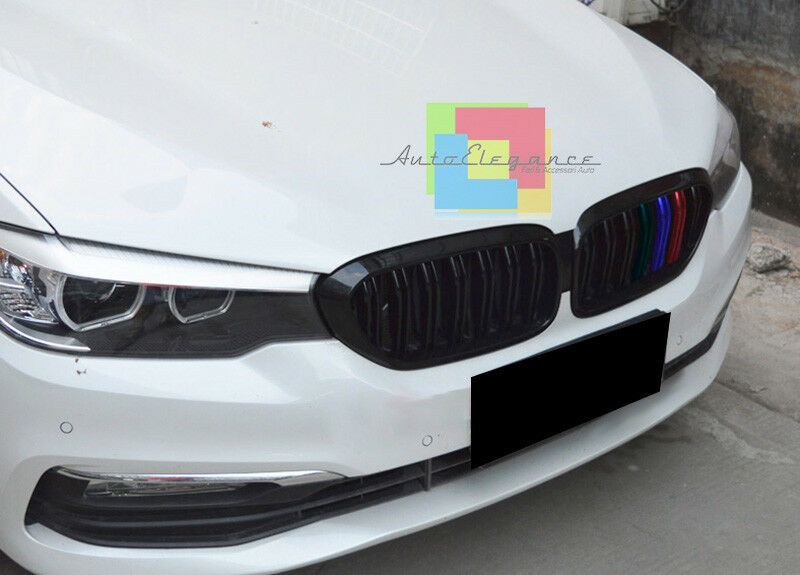 GRIGLIA ANTERIORE 3 COLORI M DOPPIA FASCIA BMW SERIE 5 G30 G31 2017+