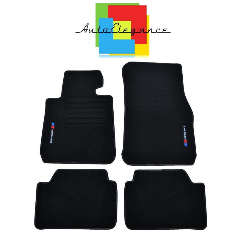 BMW SERIE 1 F20 2011+ SET TAPPETINI IN VELLUTO DI ALTA QUALITA' SPECIFICO AUTOELEGANCERICAMBI