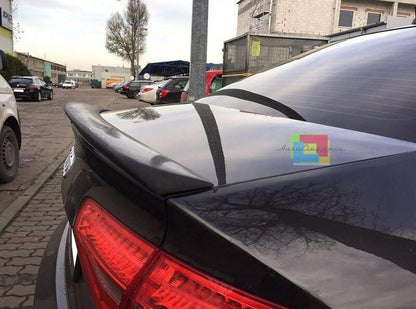 SPOILER POSTERIORE AUDI A4 B8 8K 08-12 BERLINA ALETTONE SUL COFANO S-LINE S4