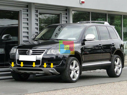 UNDER BUMPER SPOILER VW TOUAREG 7L 06-10 LIFT FRONT PROTECTION -.-