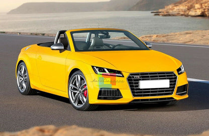 COPERTURE SATINATE SLINE DESIGN AUDI TT FV 2015-2017 SPECCHI CALOTTE SPECCHIETTI AUTOELEGANCERICAMBI