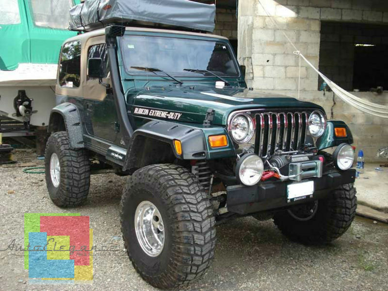 SET OF SIDE WHEEL ARCH FENDERS WIDENED JEEP WRANGLER TJ 1996-2006 -.