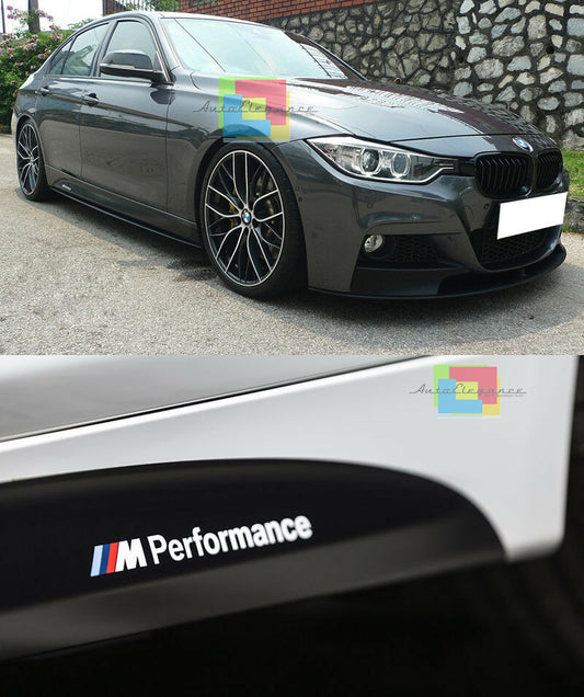 BMW 3 SERIES F30 F31 2011+ ADHESIVE VINYLS ON SIDE SKIRTS M SPORT LOGO