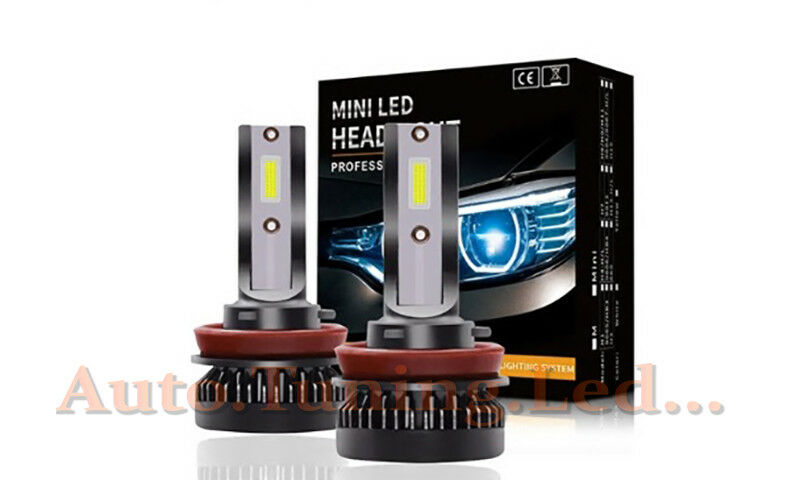 LAMPADE FENDINEBBIA A LED CREE HYUNDAI I30 CAMBUS BIANCO GHIACCIO 8000LM