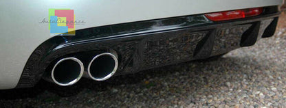DIFFUSORE SOTTO PARAURTI POSTERIORE PER AUDI TT 8J 06-14 - ESTRATTORE STT TTRS