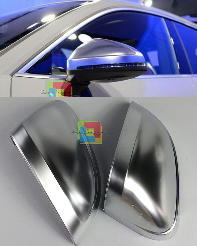 COPERTURE SATINATE SPECCHI CALOTTE SPECCHIETTI SLINE PER AUDI A4 B9 2017 IN POI AUTOELEGANCERICAMBI