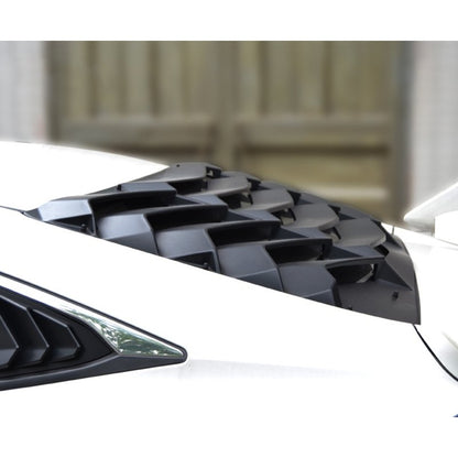 HONDA CIVIC X 2015+ REAR WINDOW LOUVER SPOILER ABS BLACK RS LOOK