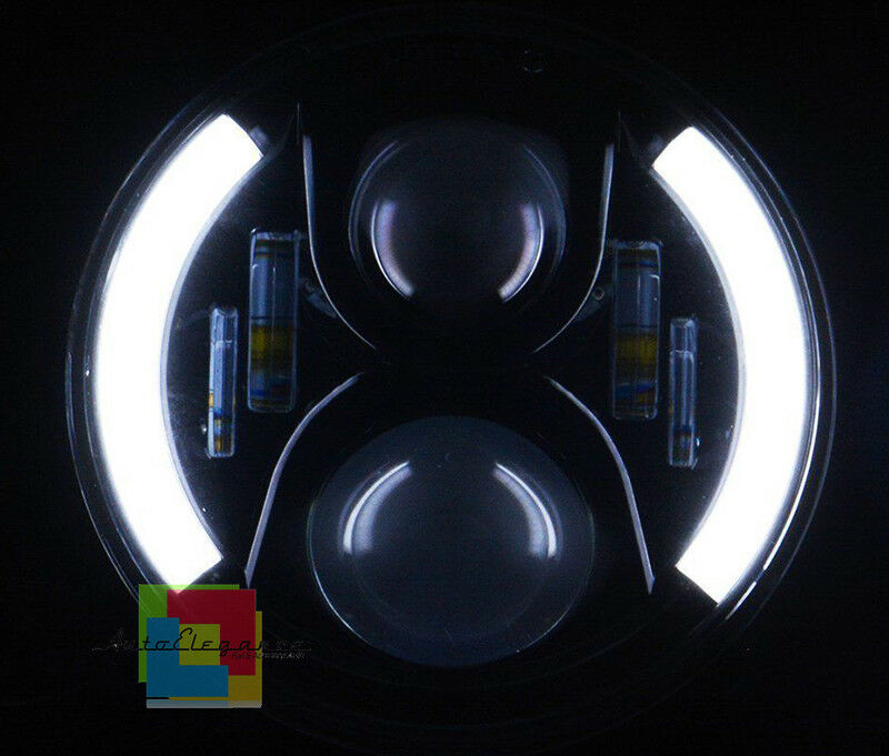 JEEP WRANGLER JK 2007-2016 FARI ANTERIORI LED - CON LUCI DIURNE BIANCO 6000K