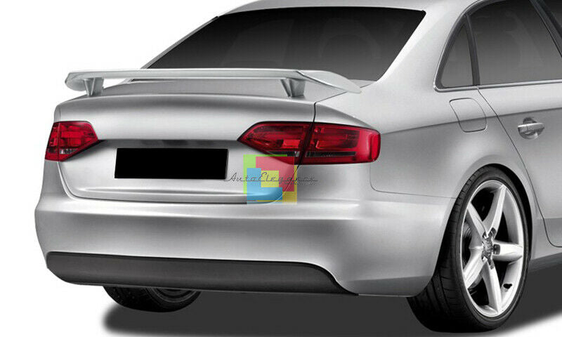 AUDI A4 B8 8K 2008-2014 SPOILER POSTERIORE ALETTONE SUL COFANO LOOK RS4 AUTOELEGANCERICAMBI