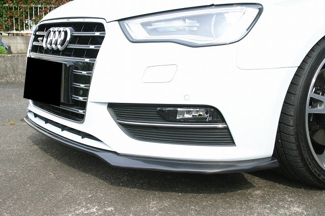 AUDI A3 8V 2012-2015 SOTTO PARAURTI LAMA ANTERIORE SPOILER ABS / PLASTIC AUTOELEGANCERICAMBI
