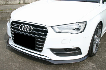 AUDI A3 8V 2012-2015 SOTTO PARAURTI LAMA ANTERIORE SPOILER ABS / PLASTIC AUTOELEGANCERICAMBI