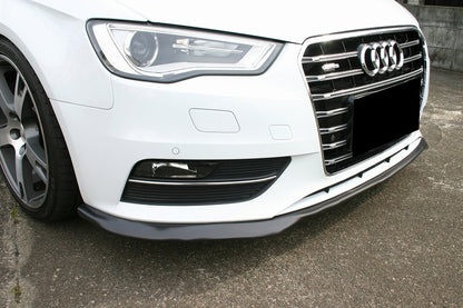 AUDI A3 8V 2012-2015 SOTTO PARAURTI LAMA ANTERIORE SPOILER ABS / PLASTIC AUTOELEGANCERICAMBI
