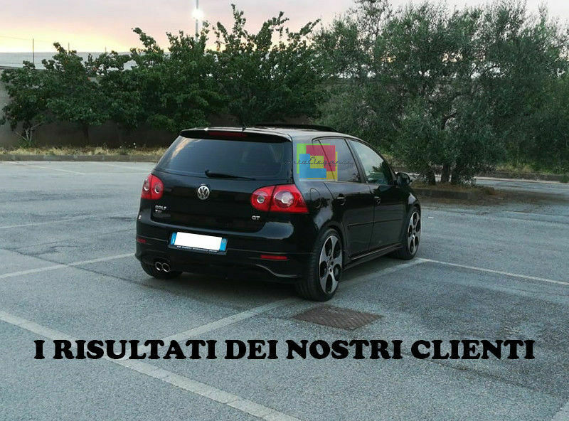 VW GOLF 5 03-08 REAR BUMPER DIFFUSER R32 LOOK