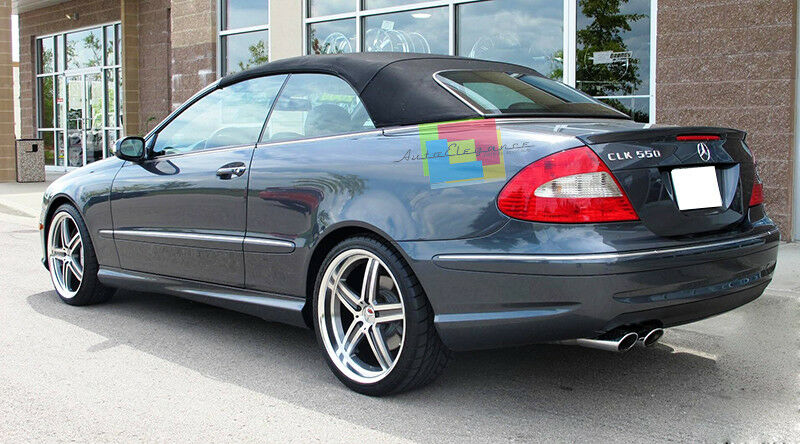 MERCEDES CLK W209 2002-2009 SPOILER POSTERIORE SUL COFANO LOOK AMG
