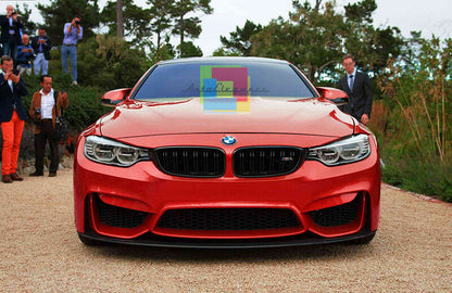 GRIGLIE ANTERIORI DOPPIA FASCIA M4 BLACK EDITION MASCHERINE BMW 4 F32 F33 F36