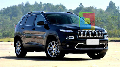 MODANATURA CROMATA - CORNICE PRESA D'ARIA ANTERIORE JEEP CHEROKEE 2014-2017