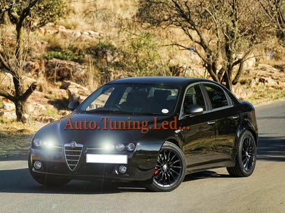 COPPIA LUCI POSIZIONI ALFA ROMEO 159 CANBUS T10 BIANCO GHIACCIO AUTOELEGANCERICAMBI
