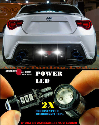 TOYOTA GT86 6000K LED REVERSING LIGHTS T15 W16W CANBUS NO ERROR