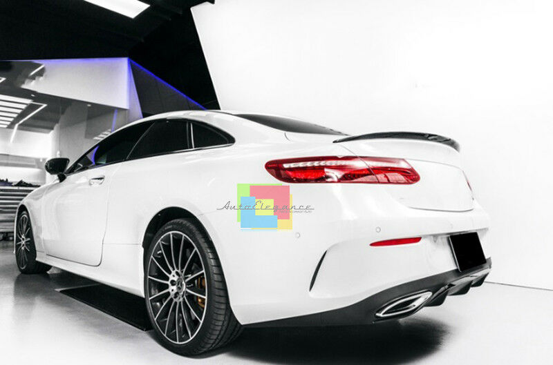 MERCEDES CLASSE C W205 COUPE SPOILER CARBON LOOK POSTERIORE SUL COFANO AMG