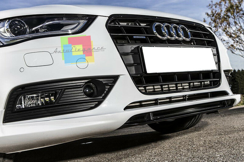 SPOILER ANTERIORE AUDI A4 B8 8K 2012-2015 LIFT SOTTO PARAURTI LOOK S4 RS4