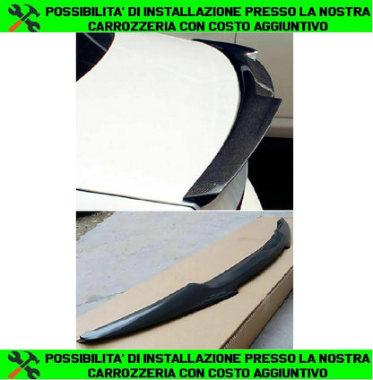 SPOILER LOOK RS4 POSTERIORE COFANO AUDI A4 B8 8K BERLINA 2008-2015 IN ABS /