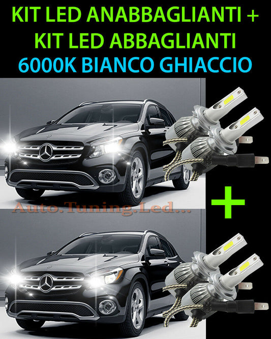 KIT LED LAMPADE ABBAGLIANTI & ANABBAGLIANTI PER MERCEDES CLASSE GLA X156