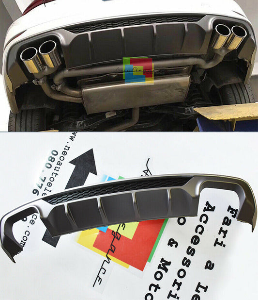 UNDER BUMPER AUDI A3 8V SEDAN FROM 2016+ RESTYLING DIFFUSER S3 ABS PLASTIC