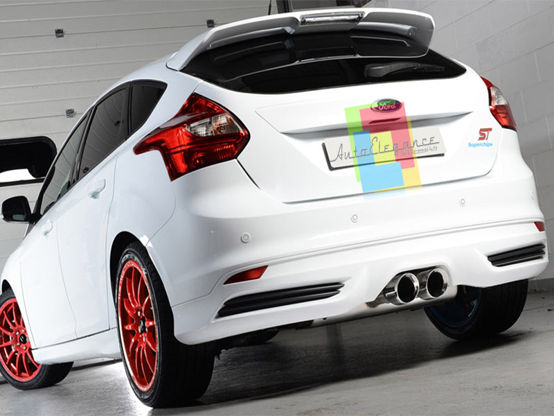 FORD FOCUS III MK3 2011+ REAR DIFFUSER UNDER BUMPER RS LOOK TUNING