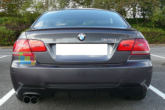 BMW SERIE 3 E92 E93 06-12 TERMINALI DI SCARICO INOX DOPPIO USCITA ACCIAIO INOX AUTOELEGANCERICAMBI