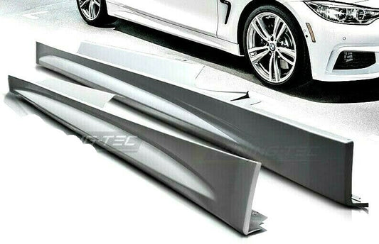 Coppia minigonne TUNING BMW Serie 4 F36 Grand Coupè 13-18 look M-Performance AUTOELEGANCERICAMBI