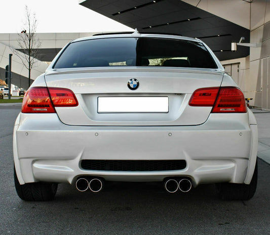 BMW SERIE 3 E92 E93 COUPE CABRIO 2006 - 2012 SPOILER POSTERIORE M3 DESIGN IN ABS AUTOELEGANCERICAMBI