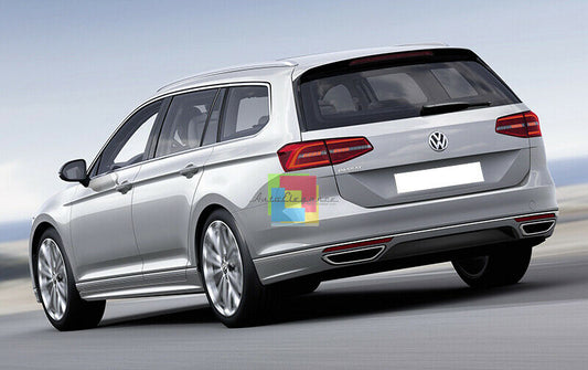 VW PASSAT 3G B8 2015 TO 2019 UNDER BUMPER RLINE ABS DIFFUSER CHROME PROFILES