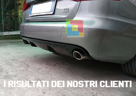 AUDI A4 B8 8K 2007-2011 AVANT BERLINA DIFFUSORE POSTERIORE SOTTO PARAURTI RS4 AUTOELEGANCERICAMBI