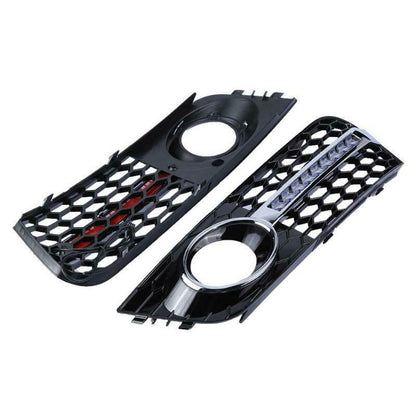 AUDI A4 B8 8K 2007-2012 AVANT BERLINA GRIGLIE FENDINEBBIA DIURNE LED DINAMICHE AUTOELEGANCERICAMBI