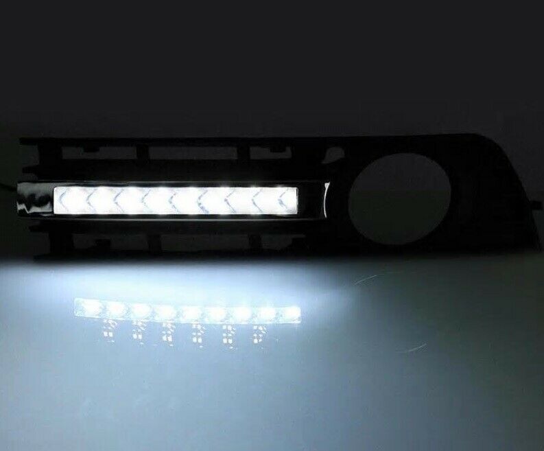 AUDI A4 B8 8K 2007-2012 AVANT BERLINA GRIGLIE FENDINEBBIA DIURNE LED DINAMICHE AUTOELEGANCERICAMBI