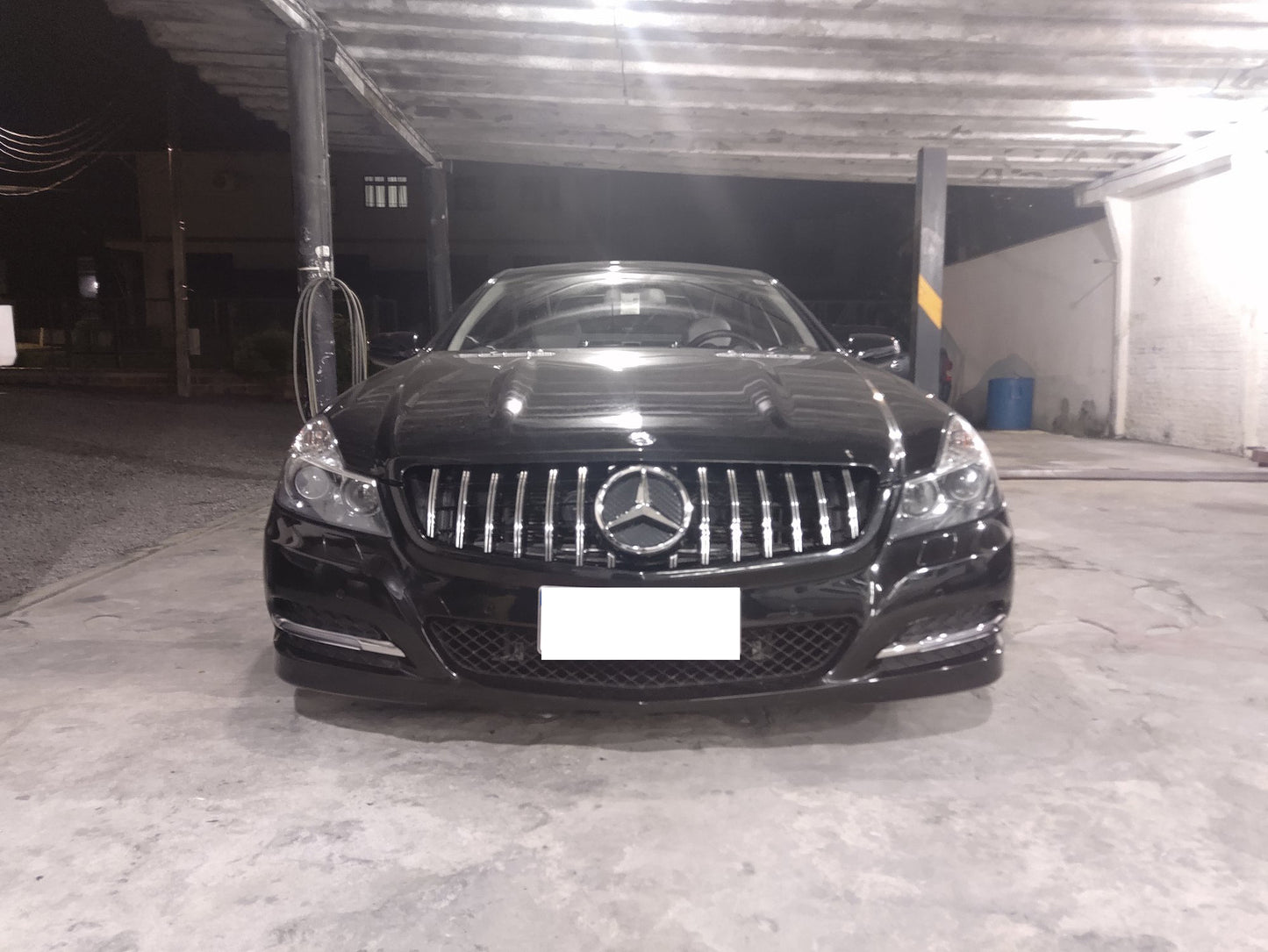 FRONT GRILLE MERCEDES SL R230 2008-2011 AMG DESIGN SATIN