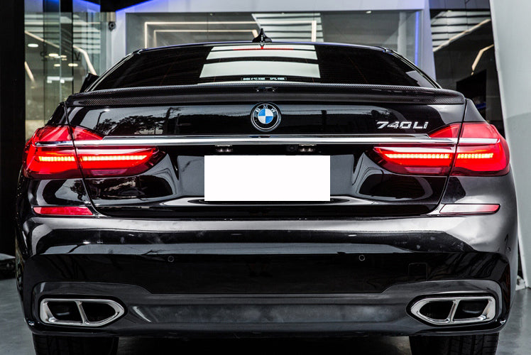 BMW SERIE 7 G11 G12 SPOILER POSTERIORE SUL COFANO LOOK SPORTIVO M - ABS AUTOELEGANCERICAMBI