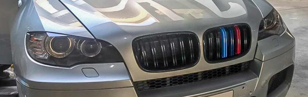 BMW X6 E71 X5 E70 GRIGLIA ANTERIORE DOPPIA FASCIA M 3 COLORI AUTOELEGANCERICAMBI