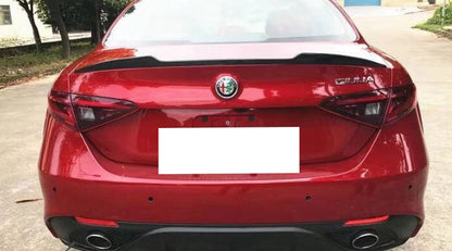 BONNET SPOILER ALFA ROMEO GIULIA 2015+ SPORTY DESIGN IN ABS / PLASTIC