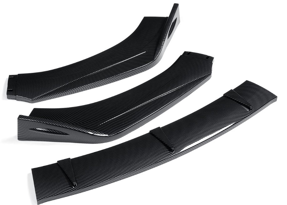 VW SCIROCCO 2008-2017 FRONT BUMPER SPLITTER SPOILER CARBON RS