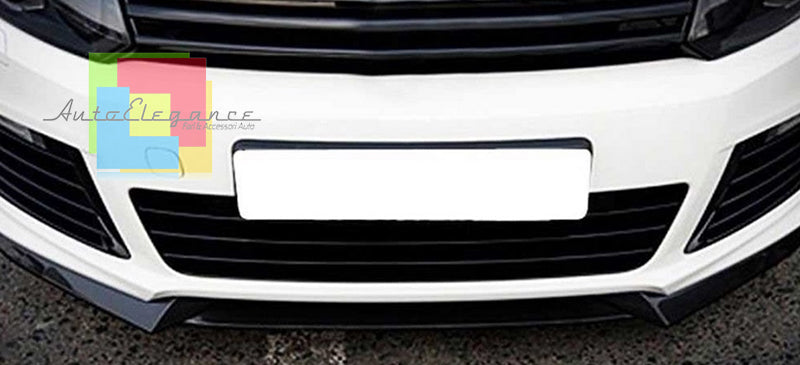 VW GOLF 6 RLINE 2008-2012 FRONT BUMPER SPLASH GUARD ABS SPLITTER BLACK