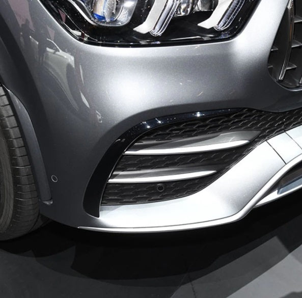 MERCEDES GLE W167 AMG PAIR OF FRONT BUMPER MOULDINGS AMG LOOK 3M FLAPS