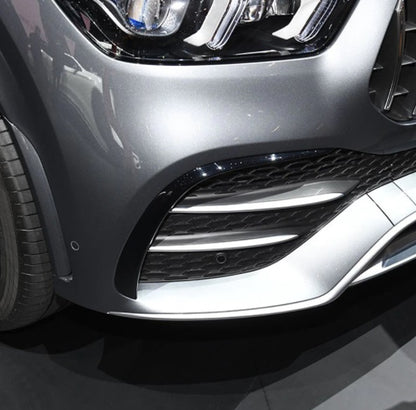 MERCEDES GLE W167 AMG PAIR OF FRONT BUMPER MOULDINGS AMG LOOK 3M FLAPS