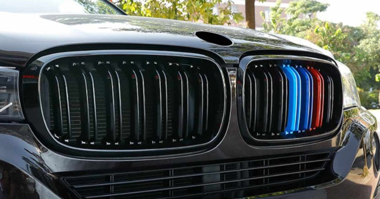 BMW X5 F15 X6 F16 CALANDRA DOPPIA STRISCIA 3 COLORI M GRIGLIE ANTERIORI AUTOELEGANCERICAMBI
