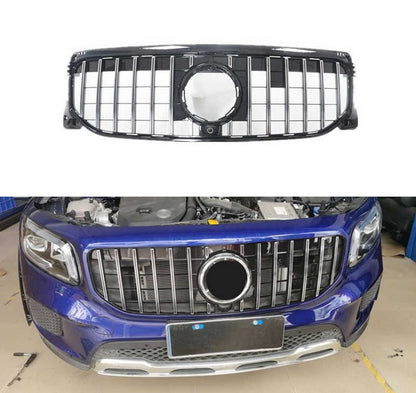 FRONT GRILLE MERCEDES GLB CLASS X247 AMG MASK SATIN PROFILES