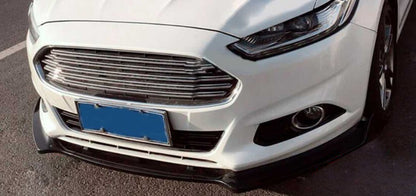 FORD MONDEO V 2015+ FRONT BUMPER SPLITTER SPOILER GLOSS BLACK RS
